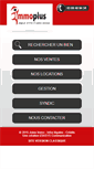 Mobile Screenshot of immoplus.info